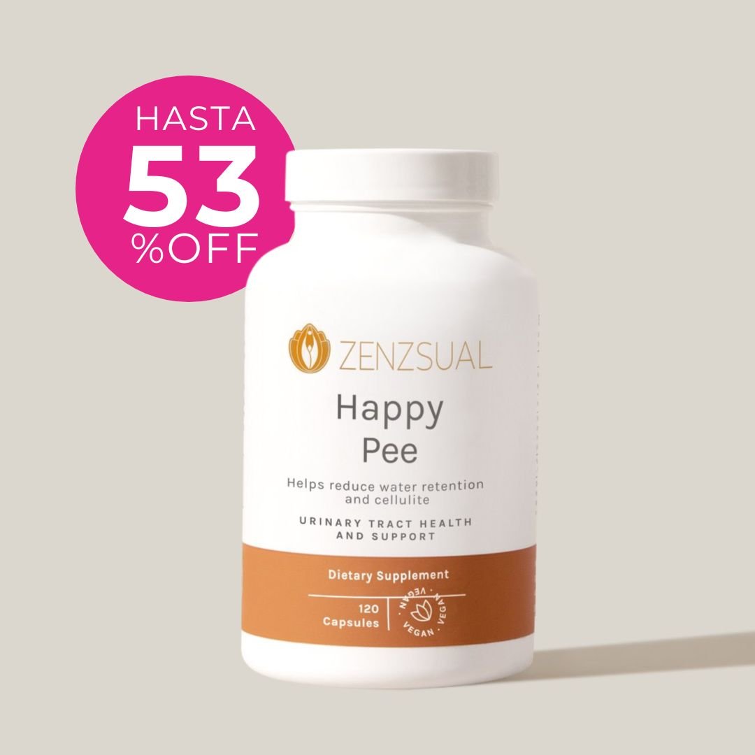 HAPPY PEE - Suplemento Nutricional para la Salud Urinaria Femenina - Tu Salud Intima